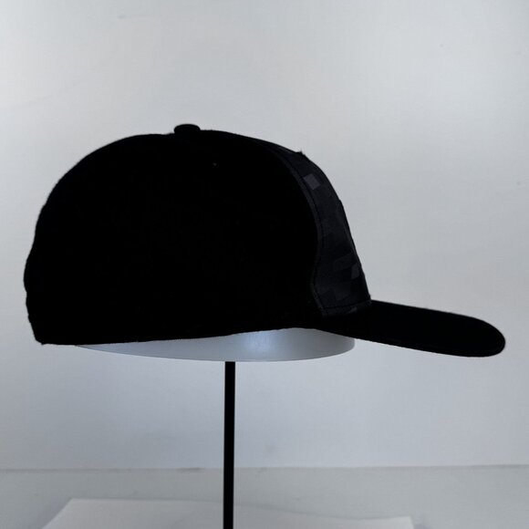 Minecraft Creeper Pixel Snapback Hat One Size Fits All Black and Gray - Picture 5 of 8